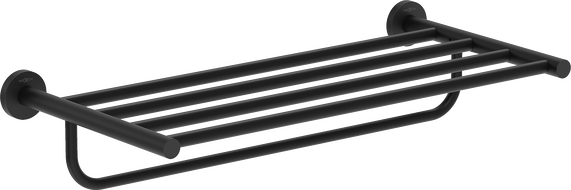 Mexen Ovio fekete törölközőtartó polc - 70A19581-70