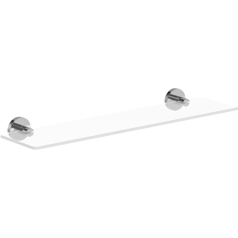 Mexen Ovio raft din sticlă suspendat, cromat - 70A19561-00