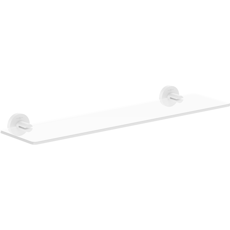 Mexen Ovio függő üvegpolc, fehér - 70A19561-20
