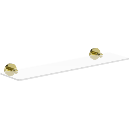 Mexen Ovio arany színű, függő üvegpolc - 70A19561-50