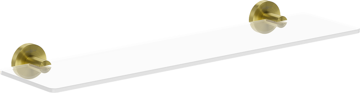 Mexen Ovio függő üvegpolc, arany szálcsiszolt - 70A19561-55