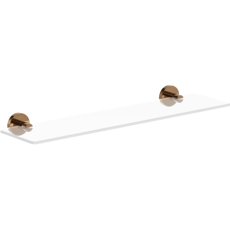 Mexen Ovio raft de sticlă suspendat, aur roz - 70A19561-60