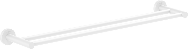 Mexen Ovio kettős törölközőtartó, fehér - 70A19547-20