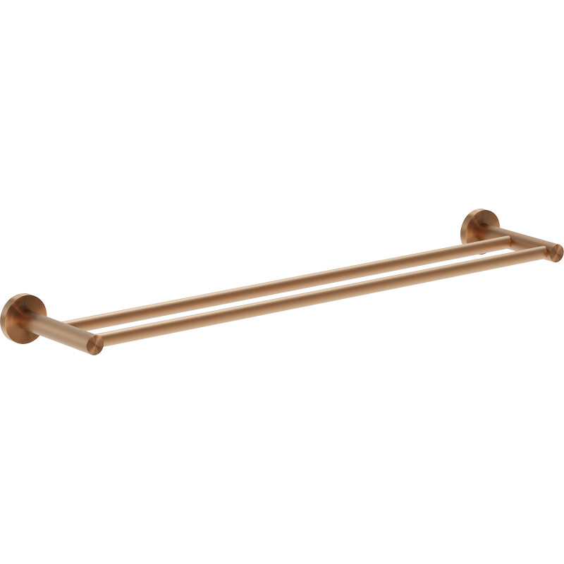 Mexen Ovio cuier dublu pentru prosop, cupru periat - 70A19547-65