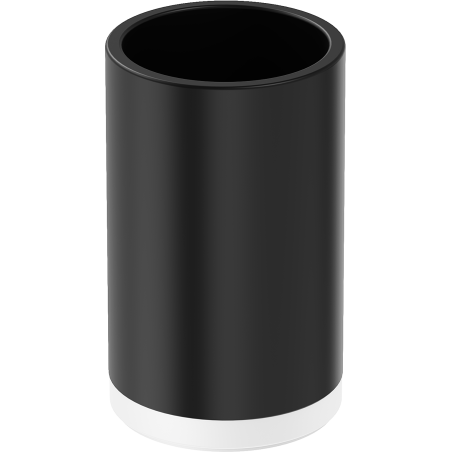 Mexen Triv álló fogkefetartó, fekete/fehér - 70A33053-20B