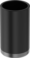 Mexen Triv pahar pentru periuță de dinți, negru/gun gray periat - 70A33053-66B