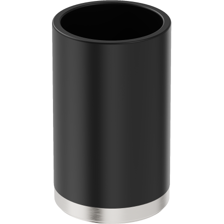 Mexen Triv suport pentru periuțe de dinți, negru/nichel periat - 70A33053-97B