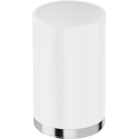 Mexen Triv pahar pentru periuțe de dinți, alb/crom - 70A33053-00W