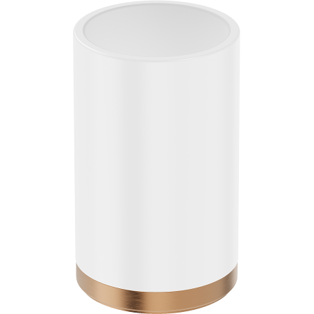 Mexen Triv suport pentru periuțe de dinți, alb/cupru periat - 70A33053-65W