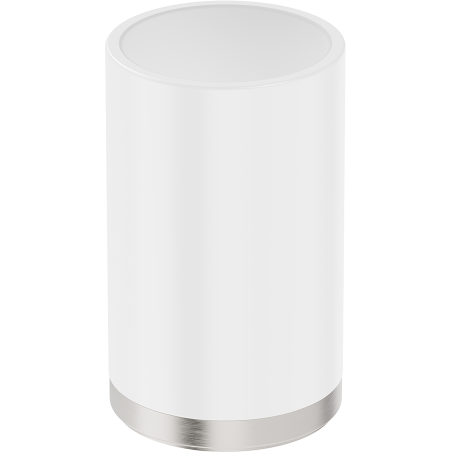 Mexen Triv pahar pentru periuțe de dinți, alb/nichel periat - 70A33053-97W