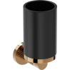 Mexen Triv fogkefetartó, fekete/rózsaarany - 70A33051-60B