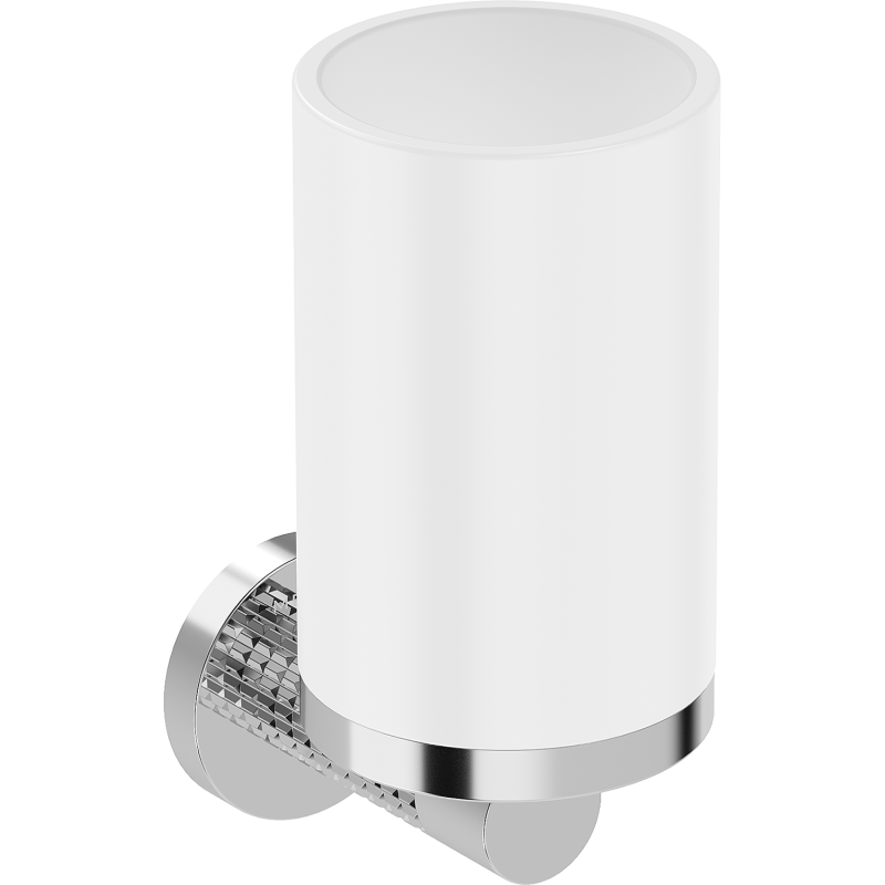 Mexen Triv fogkefetartó, fehér/króm - 70A33051-00W