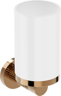Mexen Triv fogkefetartó, fehér/rózsaarany - 70A33051-60W