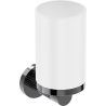 Mexen Triv fogkefetartó, fehér/fekete króm - 70A33051-73W
