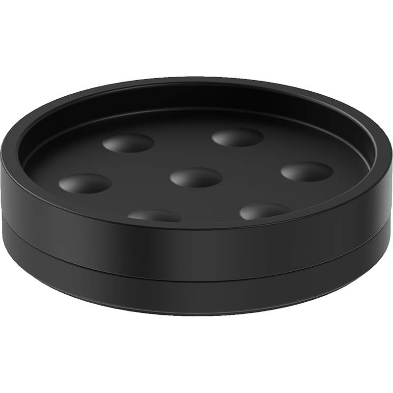 Mexen Triv álló szappantartó, fekete - 70A33057-70B