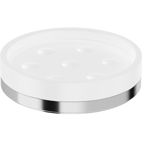 Mexen Triv suport săpun alb/crom - 70A33057-00W