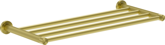 Mexen Triv arany színű kefélt törölközőtartó polc - 70A33082-55
