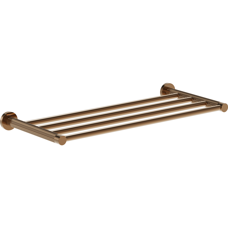 Mexen Triv raft pentru prosop, aur roz - 70A33082-60