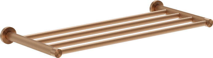 Mexen Triv törölközőtartó, kefélt réz - 70A33082-65