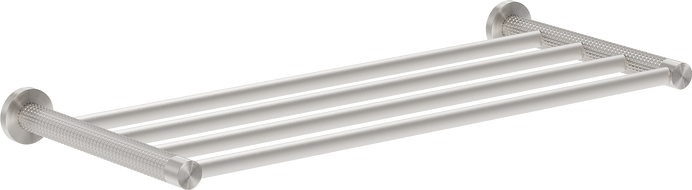 Mexen Triv törölközőtartó polc, kefélt nikkel - 70A33082-97