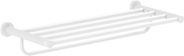 Mexen Triv törölközőtartó polc, fehér - 70A33081-20