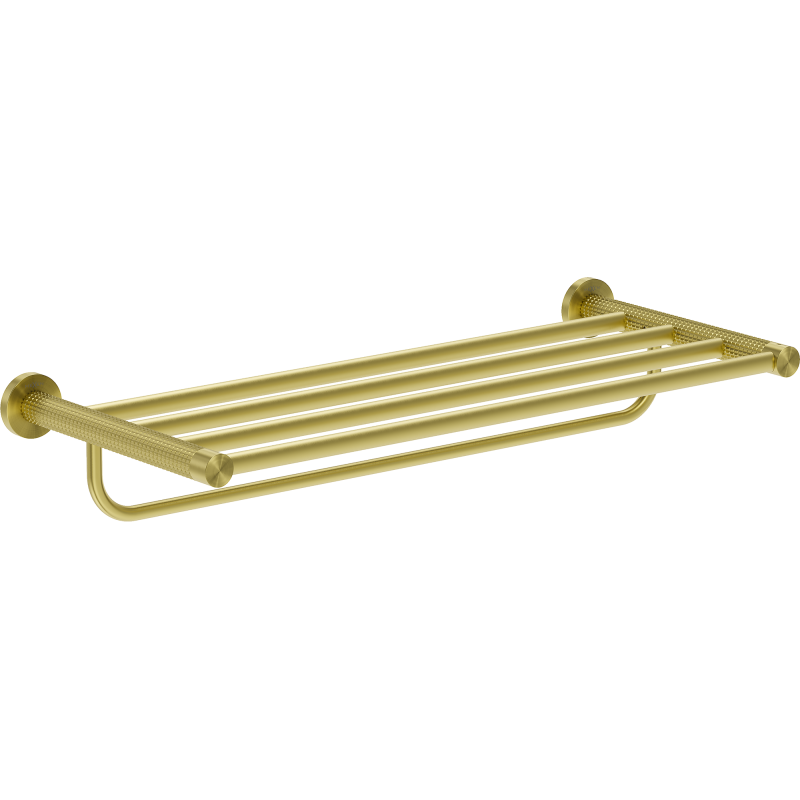 Mexen Triv raft pentru prosoape, auriu periat - 70A33081-55