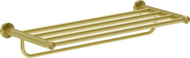 Mexen Triv törölközőtartó, arany kefélt - 70A33081-55