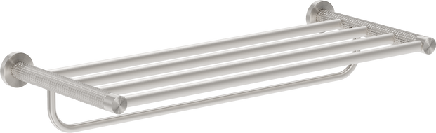 Mexen Triv törülközőtartó, szálcsiszolt nikkel - 70A33081-97