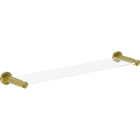 Mexen Triv raft de perete din sticlă, auriu periat - 70A33061-55
