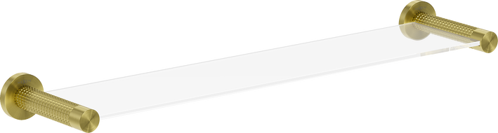 Mexen Triv függő üvegpolc, arany kefe - 70A33061-55