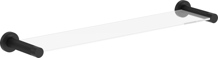 Mexen Triv raft suspendat din sticlă, negru - 70A33061-70