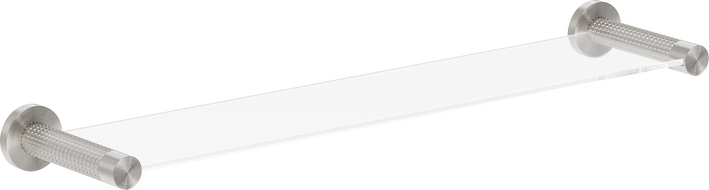 Mexen Triv függő üvegpolc, csiszolt nikkel - 70A33061-97