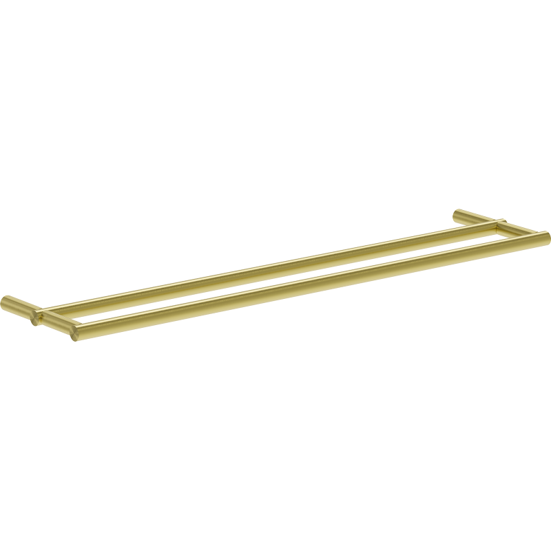 Mexen Loop cuier dublu pentru prosoape, auriu periat - 70A71047-55