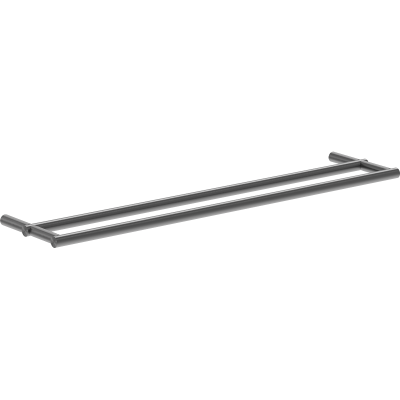 Mexen Loop cuier dublu pentru prosoape, gri armă periat - 70A71047-66