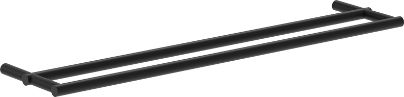 Mexen Loop cuier dublu pentru prosoape, negru - 70A71047-70