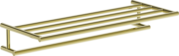 Mexen Loop törölközőtartó polc, arany - 70A71081-50