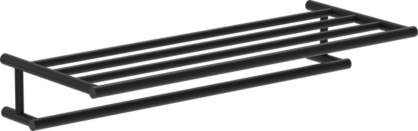 Mexen Loop fekete törülközőtartó polc - 70A71081-70
