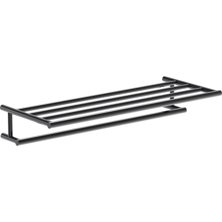 Mexen Loop raft pentru prosop, crom negru - 70A71081-73