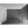 Mexen Kioto zuhanyfal Walk-in 60 x 200 cm, átlátszó 8 mm, króm - 800-060-101-01-00