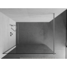 Mexen Kioto perete de duș Walk-in 70 x 200 cm, transparent 8 mm, crom - 800-070-101-01-00