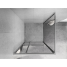 Mexen Linea 90 x 90 cm-es tolóajtós zuhanykabin, átlátszó, króm - 8E1-090-090-01-01