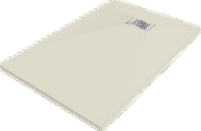Mexen Hugo SMC téglalap alakú zuhanytálca 120 x 80 cm, bézs, inox burkolat - 42698012-X