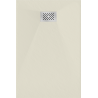 Mexen Hugo recepție de duș dreptunghiulară SMC 100 x 90 cm, bej, mască inox - 42699010-X