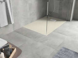 Mexen Hugo brodzik dreptunghiular SMC 120 x 70 cm, bej, mascare albă - 42697012-W