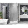 Mexen Linea uși de duș glisante 80 cm, transparente, crom - 8E1-080-000-01-01