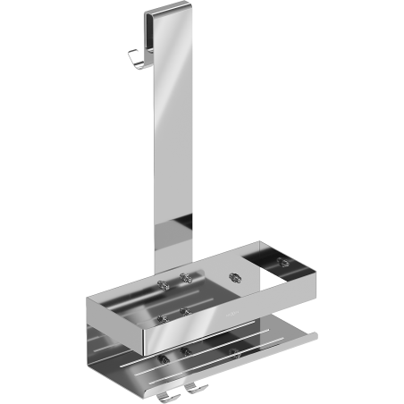 Mexen Brin-1 coș de baie cu suport, crom - 70A8841-00
