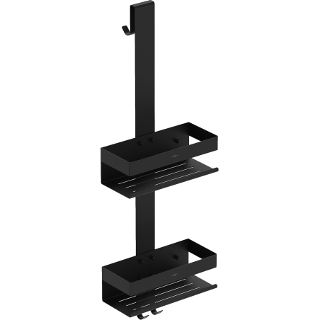 Mexen Brin-2 coș de baie cu cârlig, negru - 70A8842-70