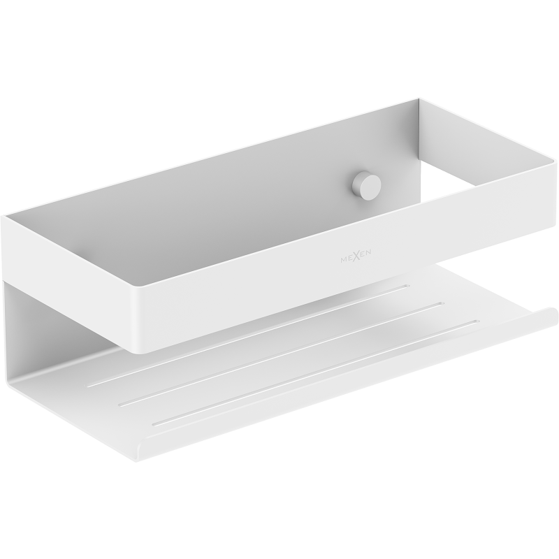 Mexen Brin-L coș de baie, alb - 70A8730-20