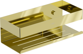 Mexen Brin-L fürdőszobai kosár, arany - 70A8730-50