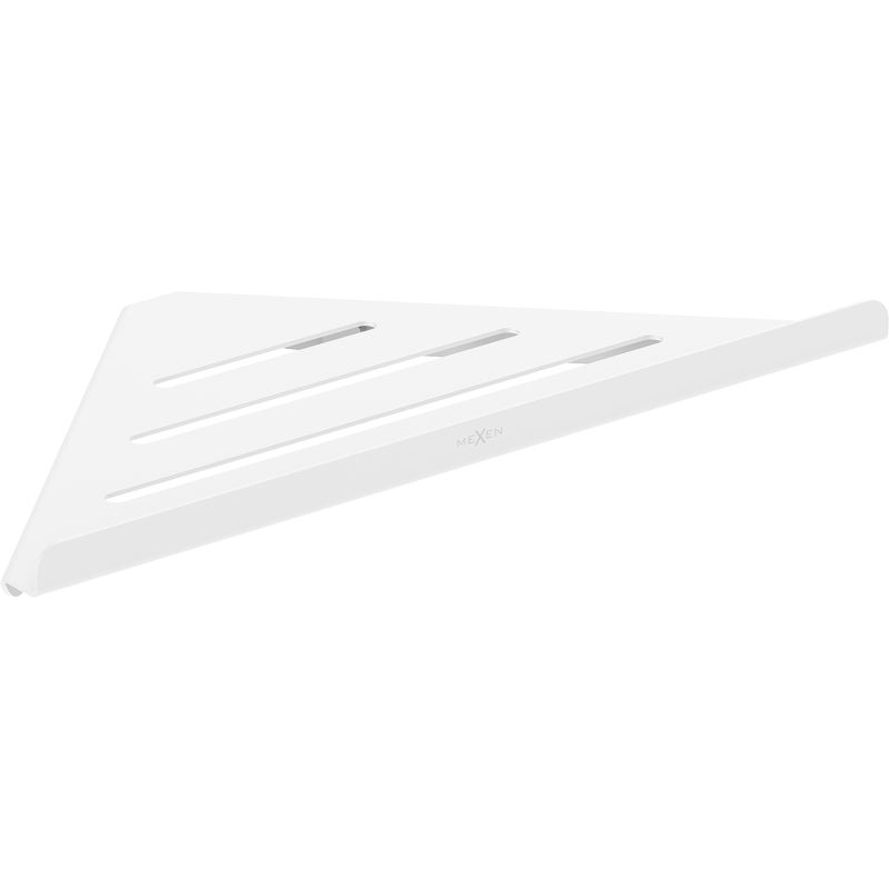 Mexen Diva-C sarokfürdőszobai kosár, fehér - 70A8528-20